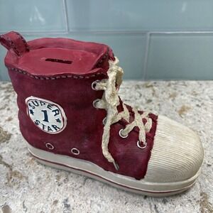 Sneaker Coin‎ Bank Super Star 1 High Top Decor Piggy Bank